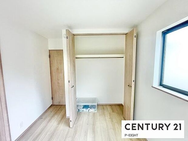 クローゼットでお部屋もスッキリ!