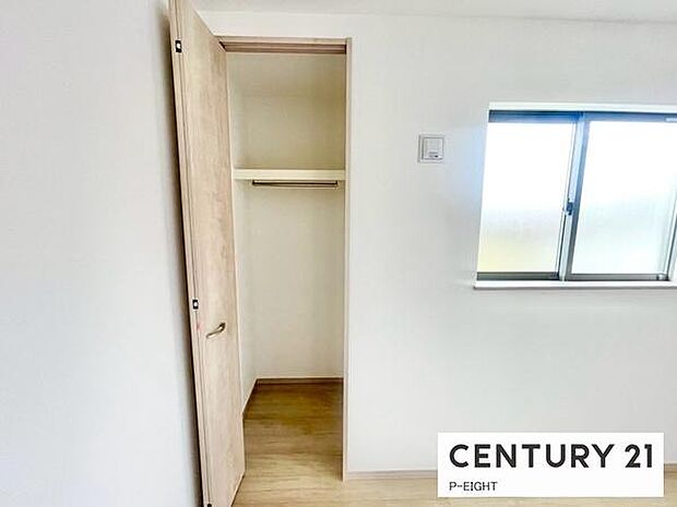 クローゼットで楽々収納!