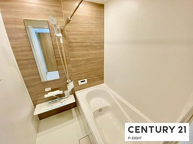 一坪サイズのお風呂で毎日の疲れを癒してください。