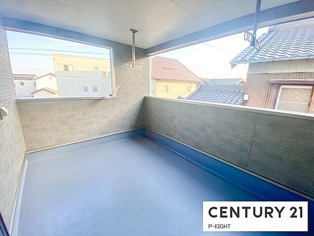 インナーバルコニーでプライベート空間!