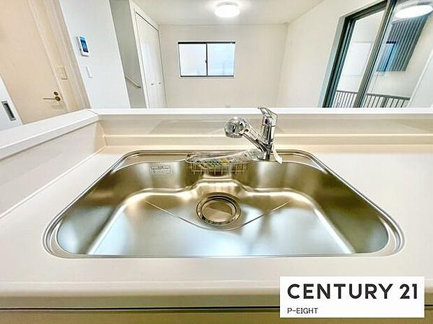 丈夫なステンレスシンク!