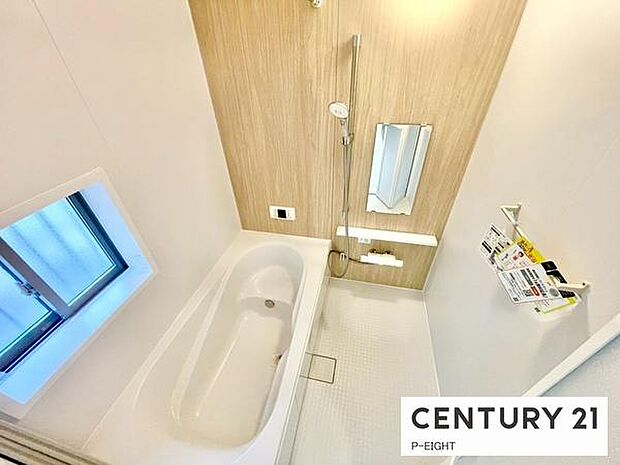 一坪サイズのお風呂で毎日の疲れを癒してください。