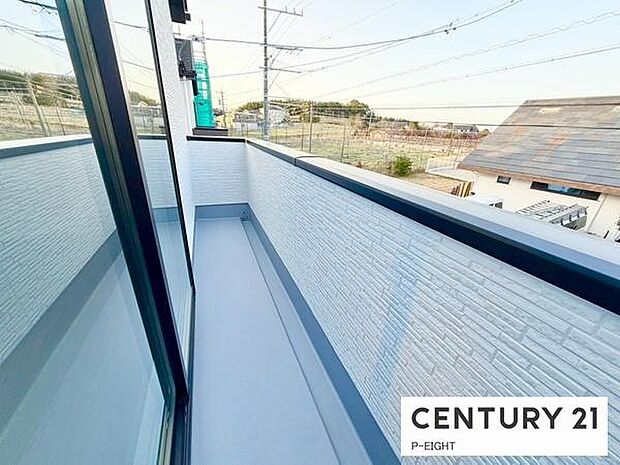 陽当り良好のバルコニーです！