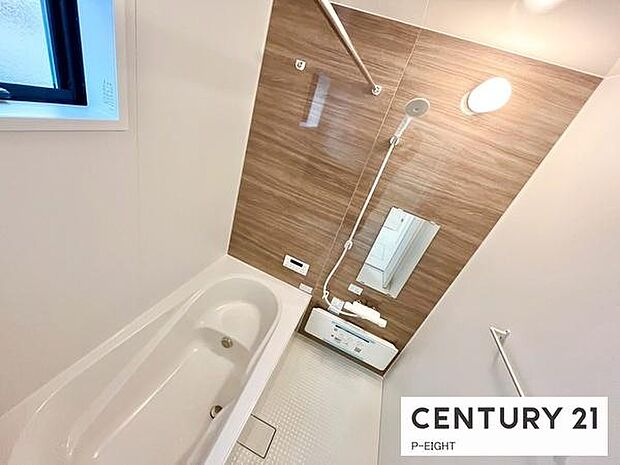 一坪サイズのお風呂で毎日の疲れを癒してください。