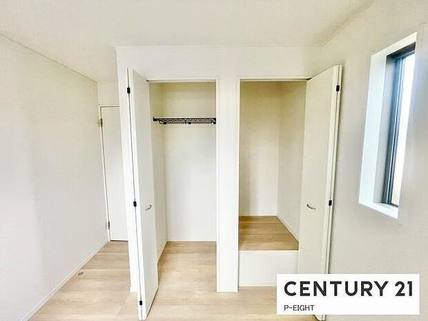 クローゼットで楽々収納!