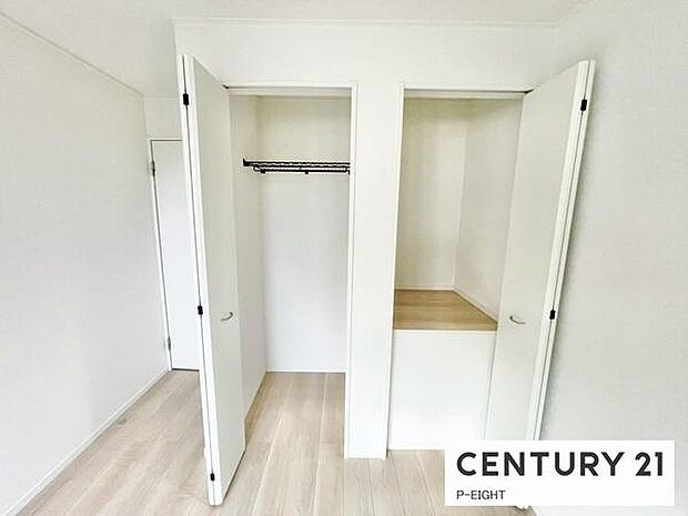 クローゼットで楽々収納!