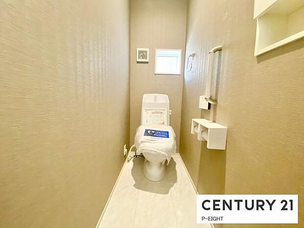 ウォシュレット付きの暖房便座で快適です！