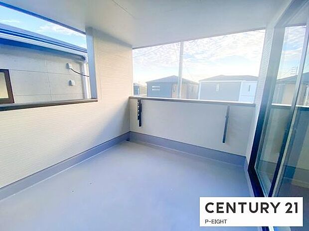 インナーバルコニーでプライベート空間!