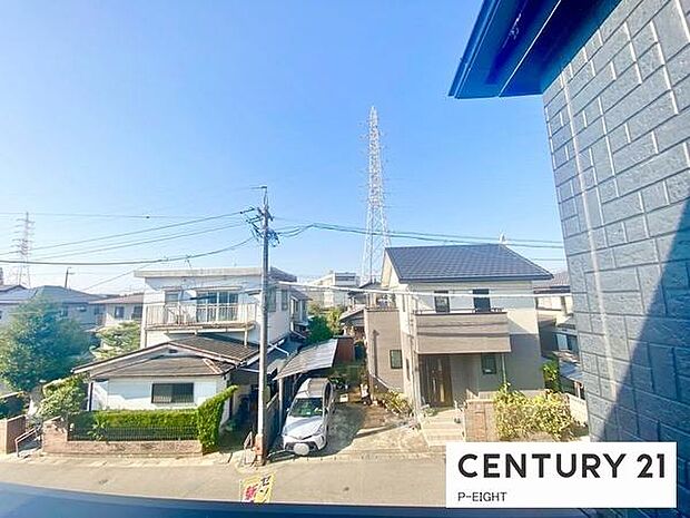 バルコニーから見える景色です！