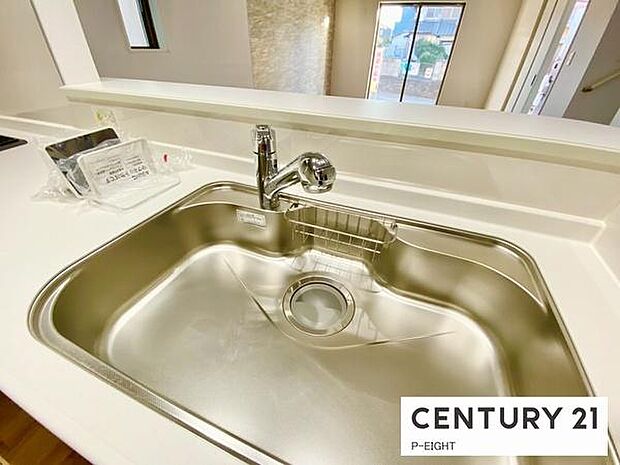 丈夫なステンレスシンク!