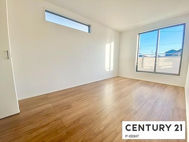 バルコニーに面している明るい部屋です!