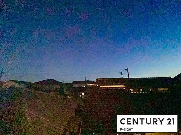 現地から見た眺望です!