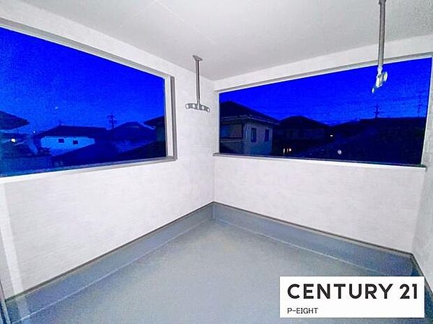 インナーバルコニーでプライベート空間!