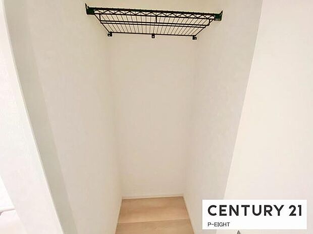 クローゼットでお部屋もスッキリ！