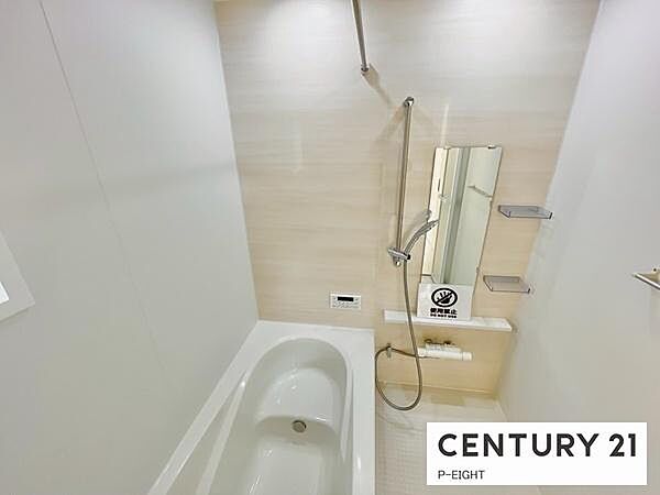 一坪サイズのお風呂で毎日の疲れを癒してください。