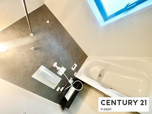 一坪サイズのお風呂で毎日の疲れを癒してください。