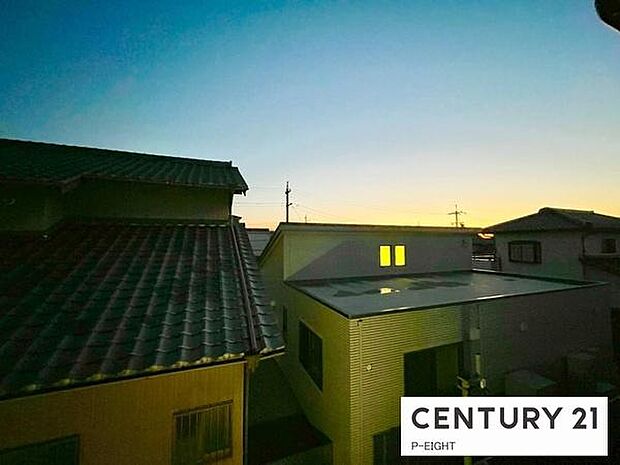 現地から見た眺望です！