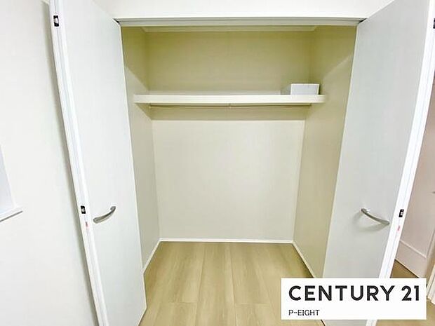 クローゼットでお部屋もスッキリ！