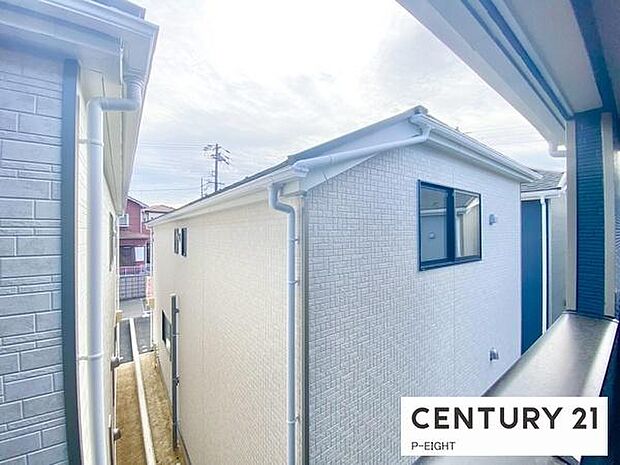 バルコニーから見える景色です!