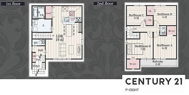 4LDK！収納豊富な間取り！