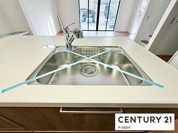 丈夫なステンレスシンク!