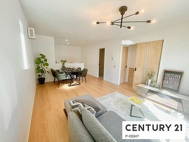 家族みんなで過ごせる空間になっています。