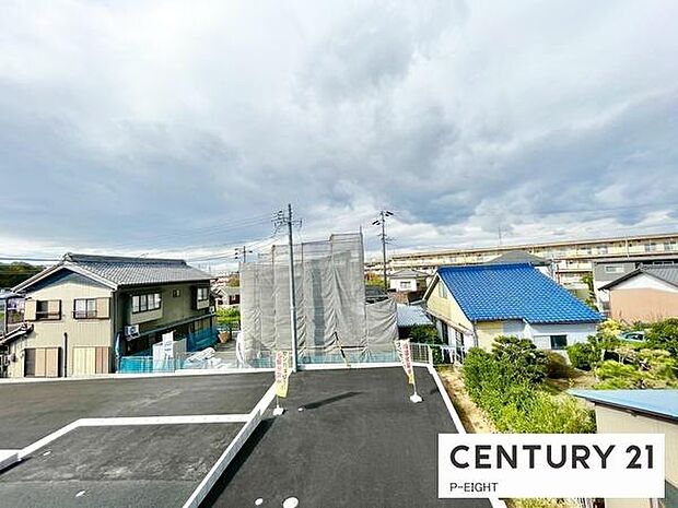 バルコニーから見える景色です!