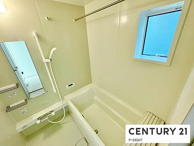 一坪サイズのお風呂で毎日の疲れを癒してください。