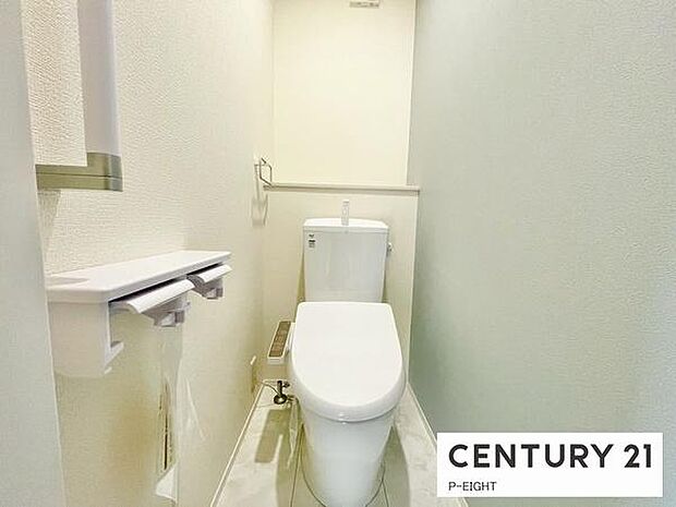 ウォシュレット付きの暖房便座で快適です!