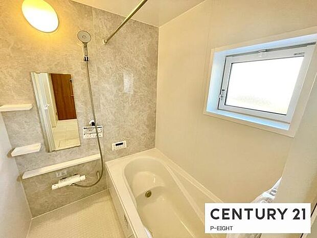 一坪サイズのお風呂で毎日の疲れを癒してください。