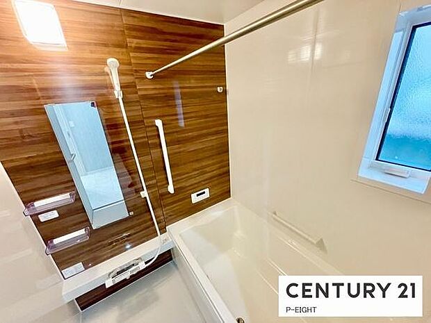 一坪サイズのお風呂で毎日の疲れを癒してください。