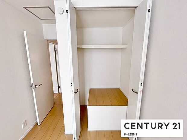 クローゼットで楽々収納!