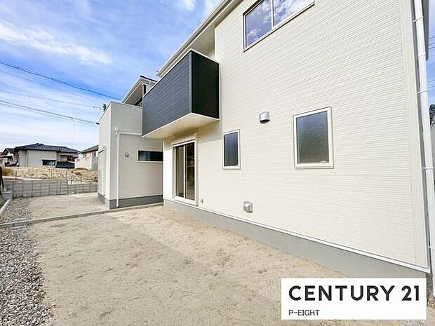 敷地内には自由に使える庭があります!