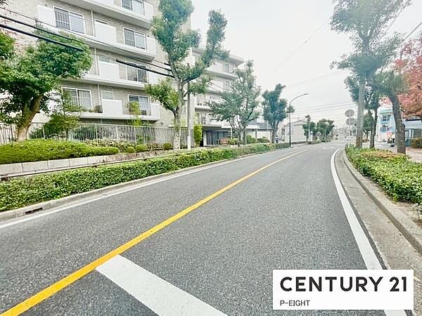 整備された道路です！