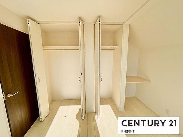 広めの収納スペースあり!