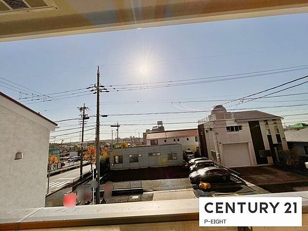 現地から見た眺望です!