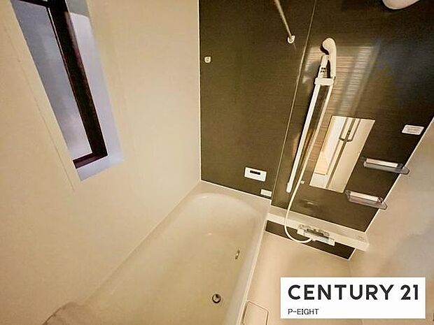 一坪サイズのお風呂で毎日の疲れを癒してください。