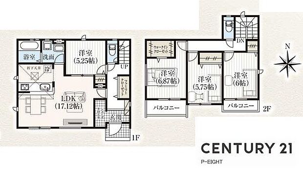 4LDK！収納豊富な間取り！