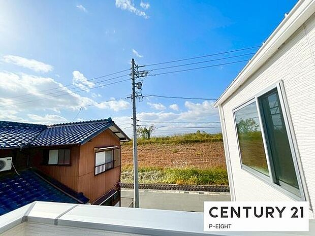 現地から見た眺望です！