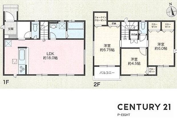4LDK！収納豊富な間取り！