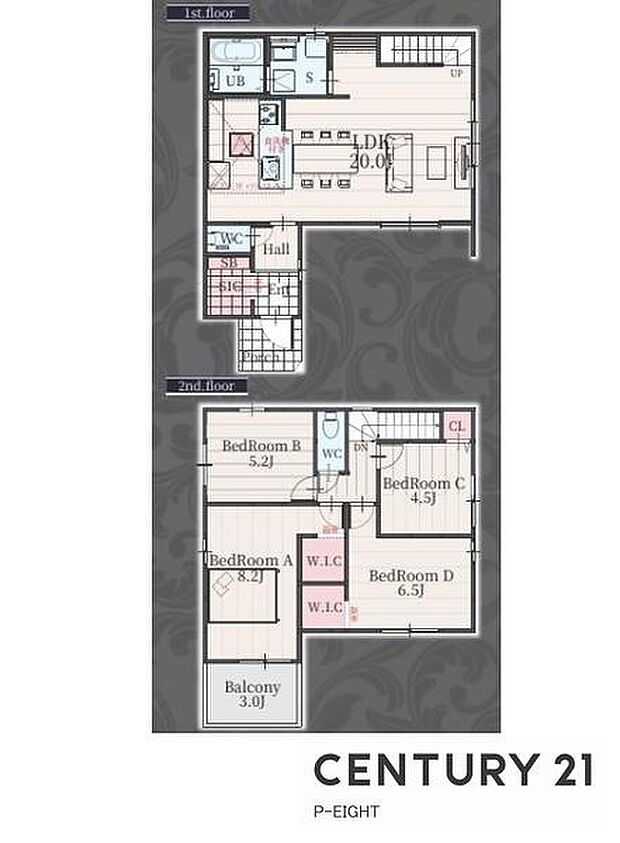 並列2台駐車可！ＬDK20帖！陽当り良好な南向きバルコニー！