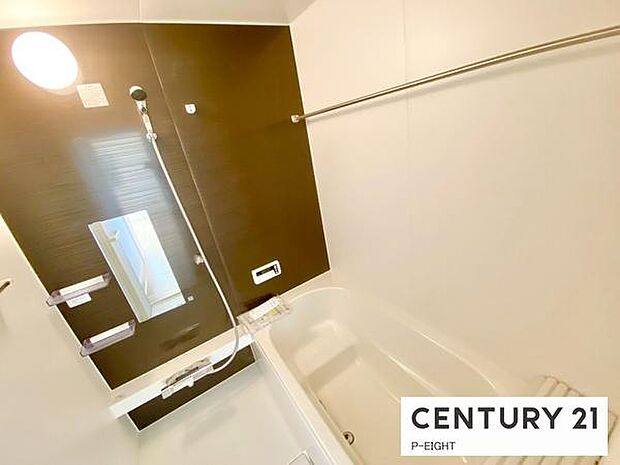 一坪サイズのお風呂で毎日の疲れを癒してください。