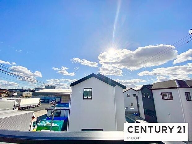 現地から見た眺望です！