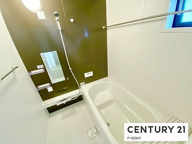 一坪サイズのお風呂で毎日の疲れを癒してください。