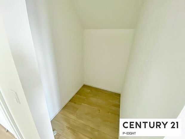 広めの収納スペースあり!