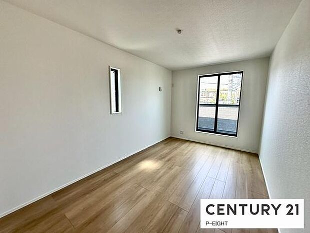 バルコニーに面している明るい部屋です!