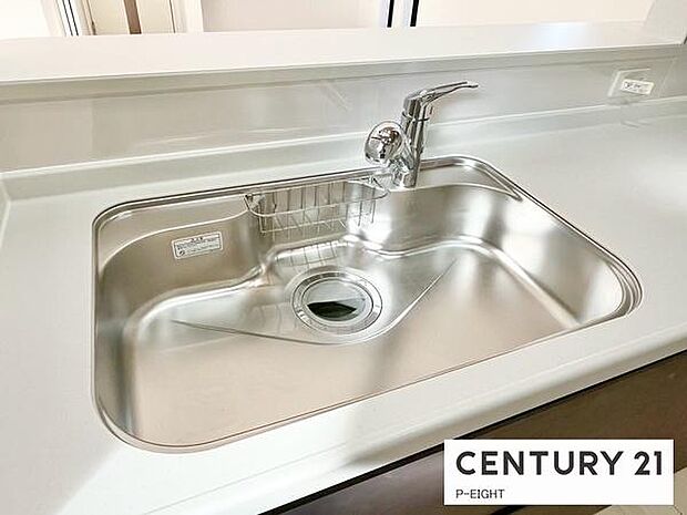丈夫なステンレスシンク!