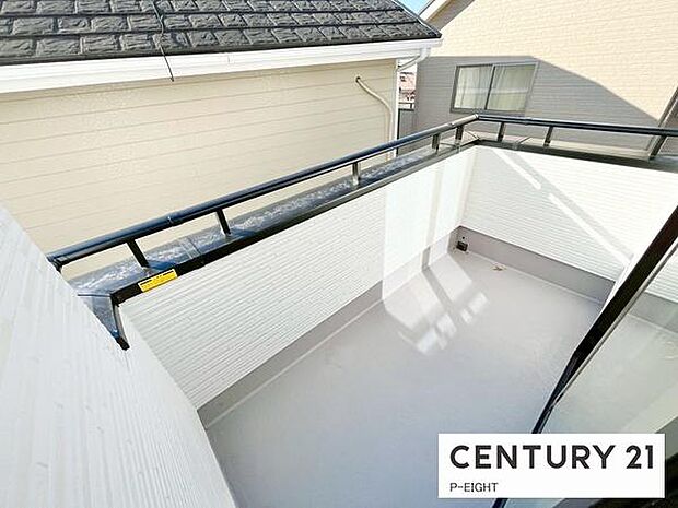 陽当り良好のバルコニーです!