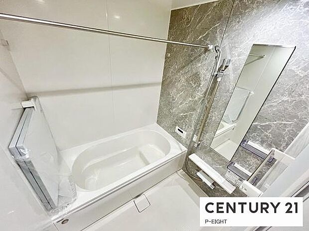 一坪サイズのお風呂で毎日の疲れを癒してください。