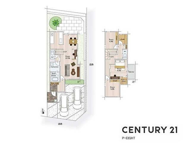 3LDK!収納豊富な間取り!